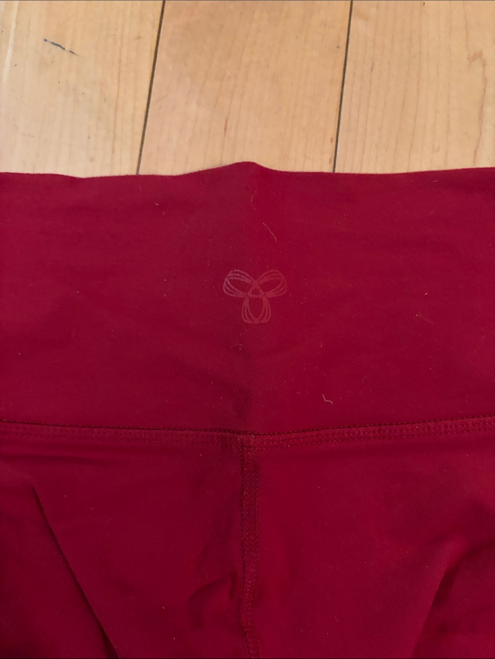 TNA Burgundy High-Waist Leggings